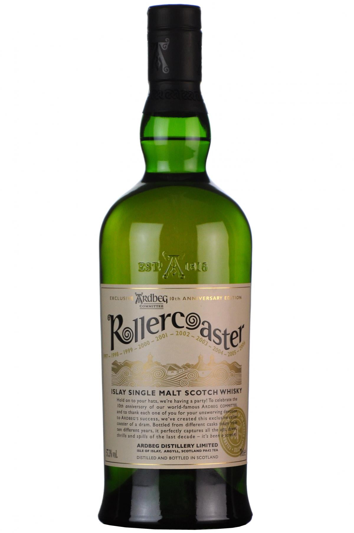 Ardbeg Rollercoaster Committee Exclusive 2009