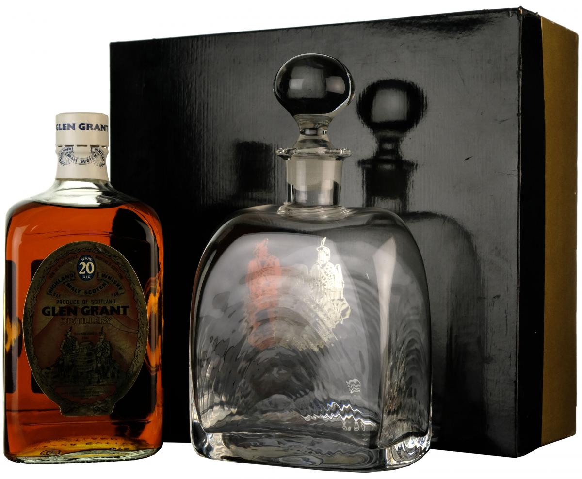 glen grant 20 year old directors reserve silver jublee speyside single malt scotch whisky whiskey