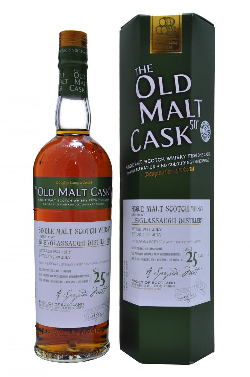 glenglassaugh, 1984, 25, year, old, cask, number, 5362, douglas, laing, old, malt, cask, speyside,single, malt, scotch, whisky, whiskey