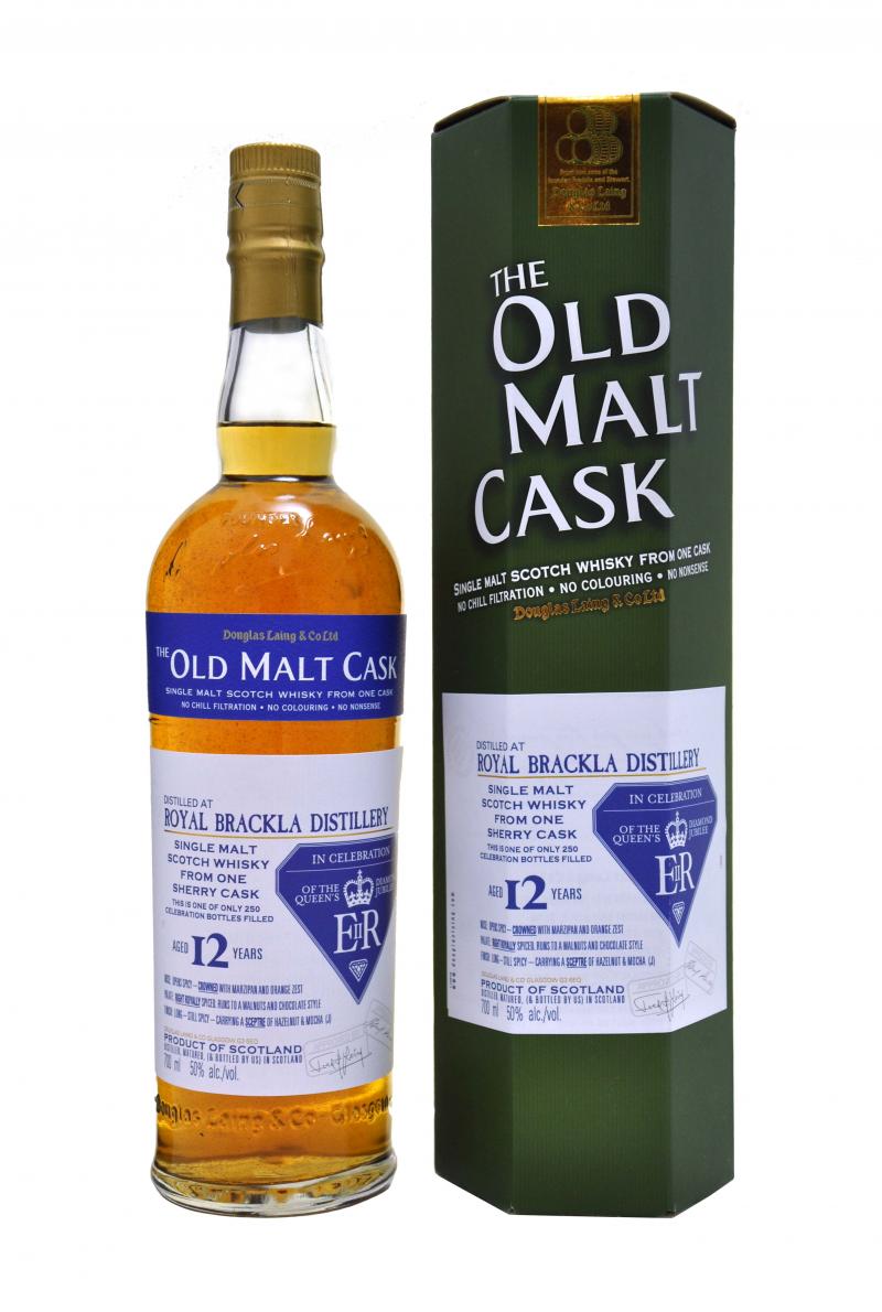 Royal Brackla 12 Year Old Queen's Diamond Jubilee | Old Malt Cask