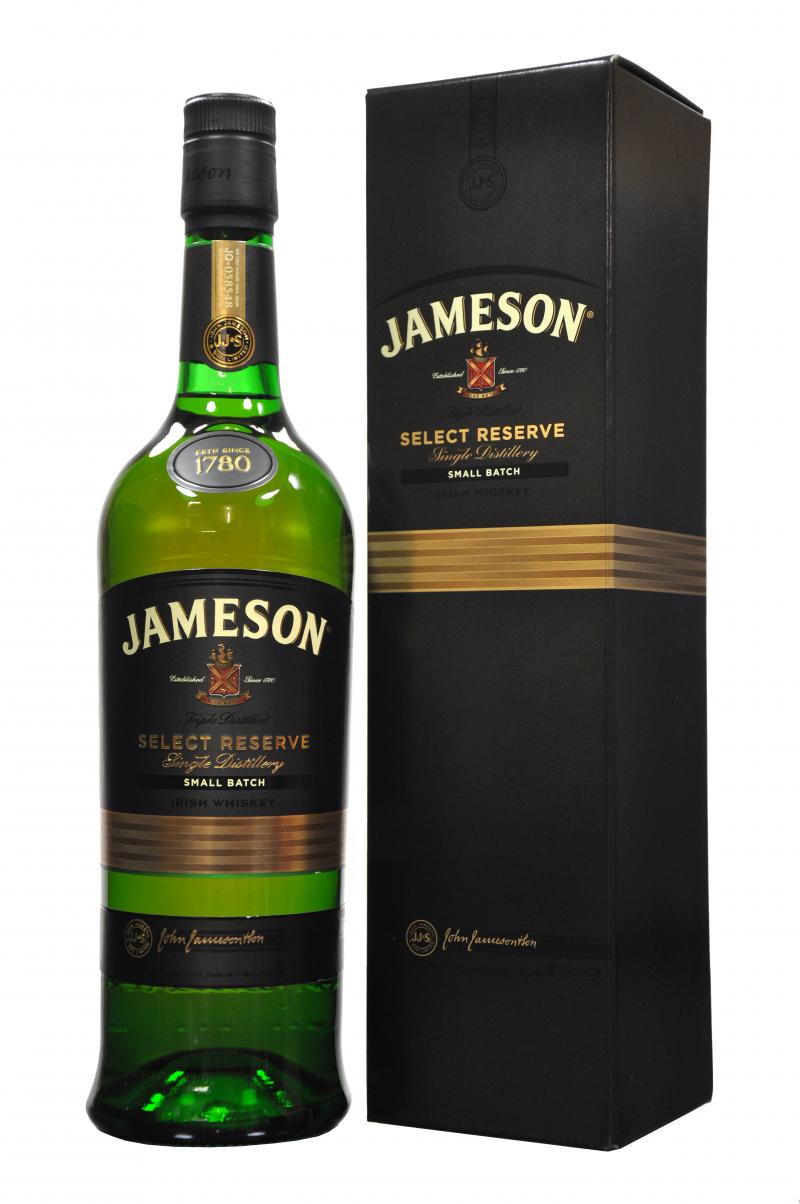 jameson, select, reserve, single, malt, scotch, whisky, whiskey
