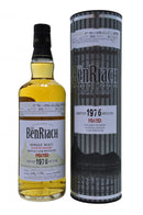 benriach distilled 1976 bottled 2012, 35 year old batch 9 speyside speyside single malt scotch whisky, whiskey