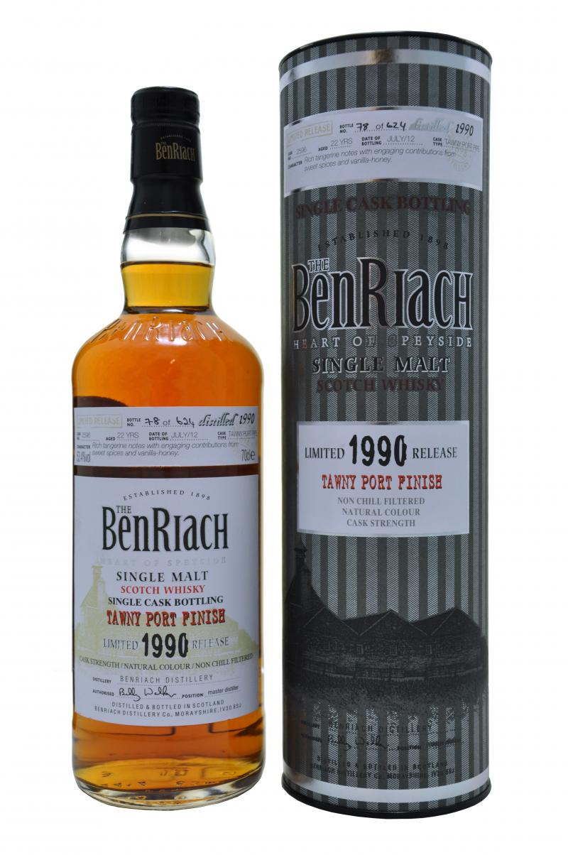 Benriach 1990-2012 | 22 Year Old | Single Cask 2596