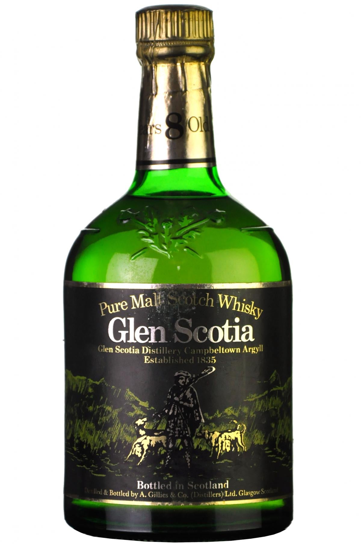 glen scotia 8 year old 1990s, campbeltown single malt scotch whisky