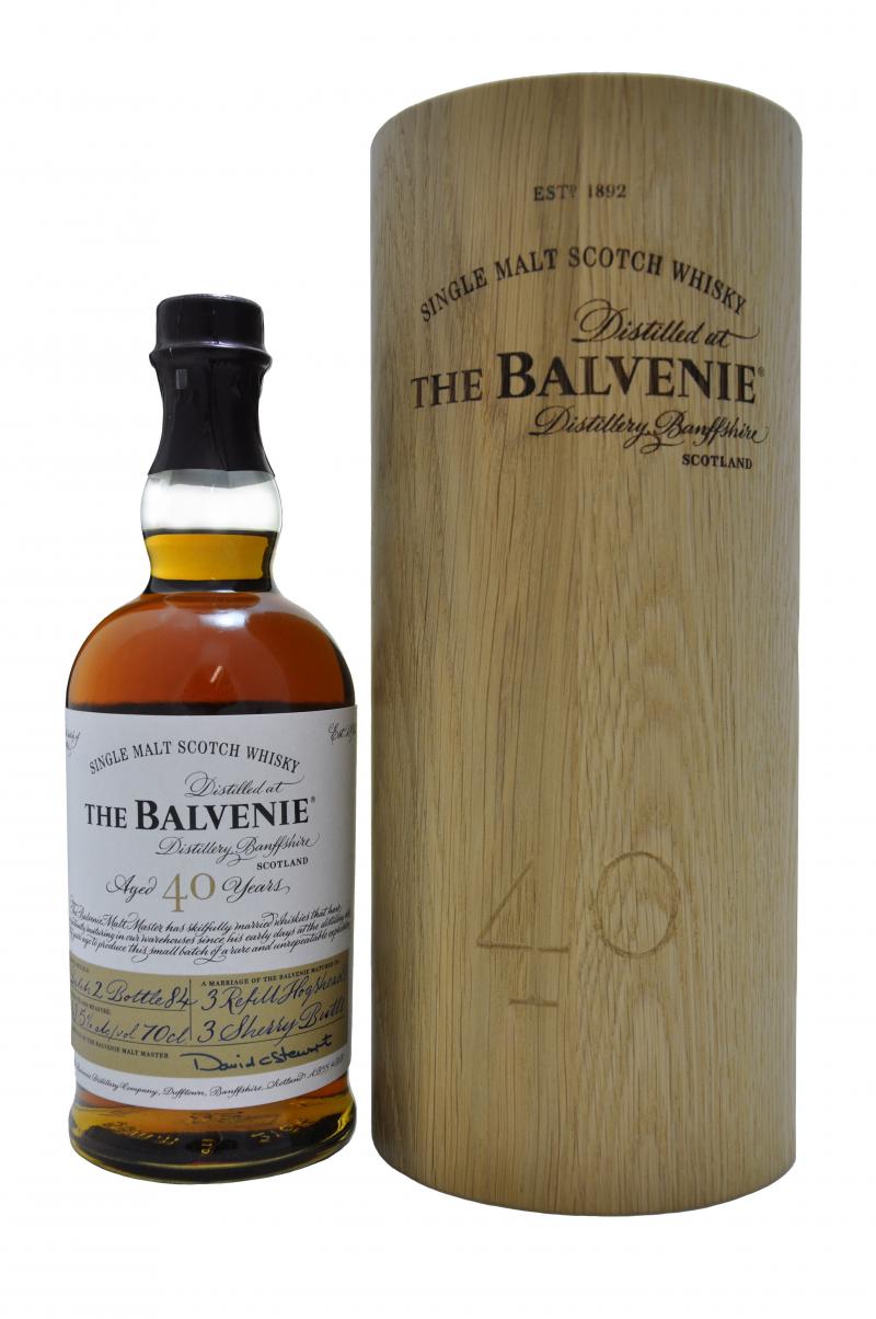 balvenie 40 year old, speyside single cask malt scotch whisky, whiskey,