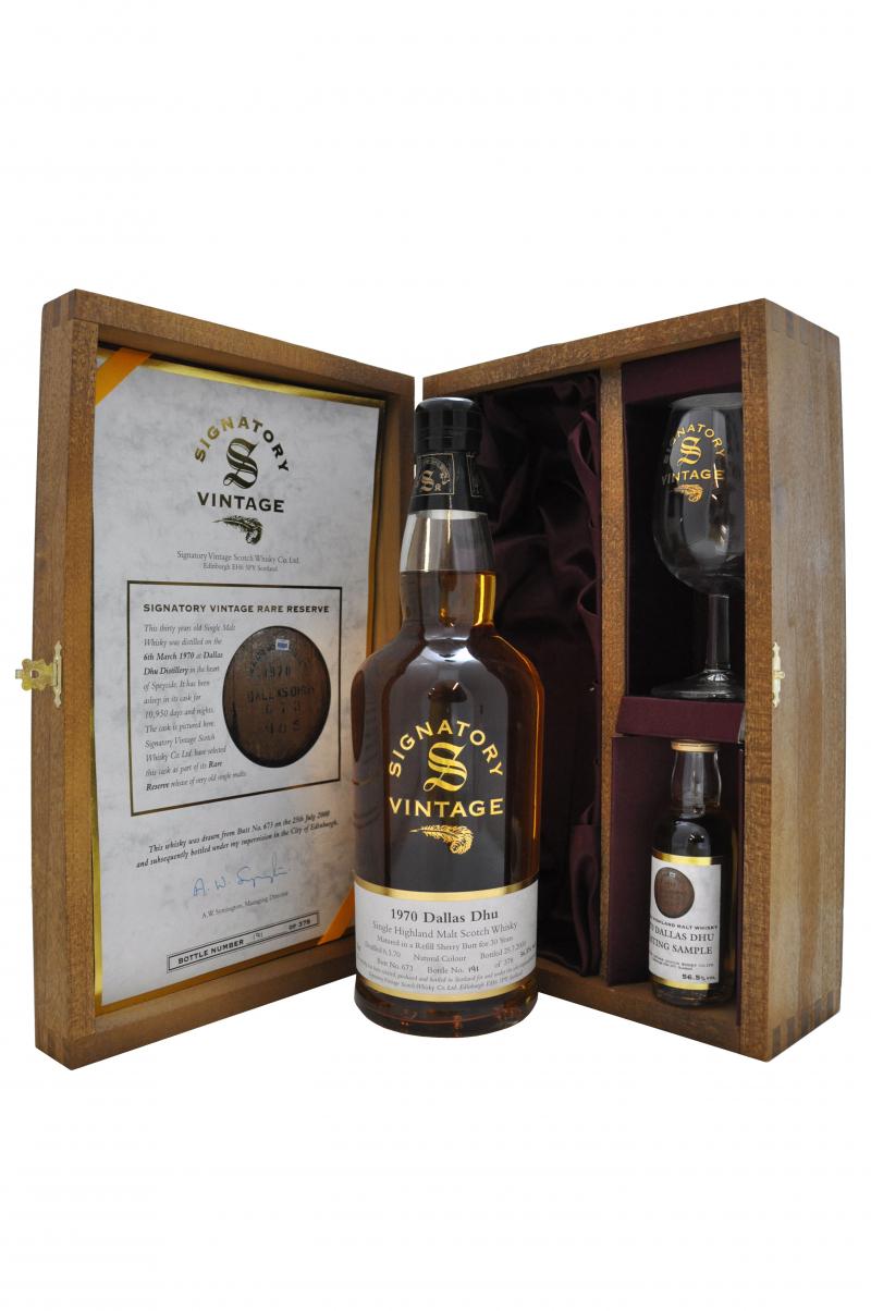 Dallas Dhu 1970 | 30 Year Old | Signatory Vintage