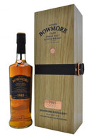 bowmore distilled 1985 vintage edition, 26 year old bottled in 2012, islay single malt scotch whisky whiskey