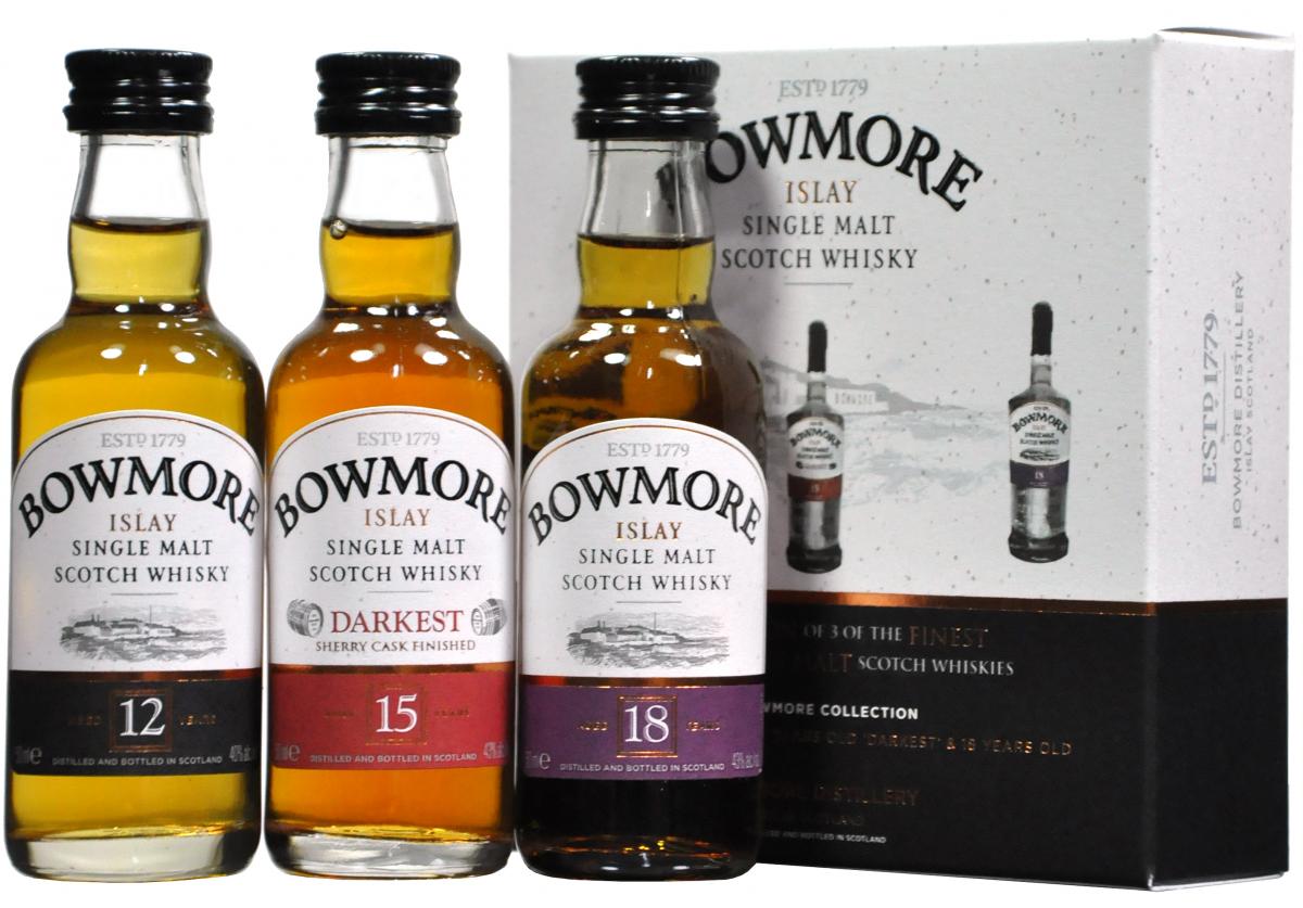 Bowmore Miniature Collection