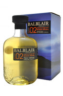 balblair distilled 2002 bottled 2012, first release highland single malt scotch whisky whiskey