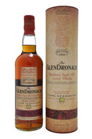 glendronach batch 1, bottled at cask strength speyside single malt scotch whisky whiskey