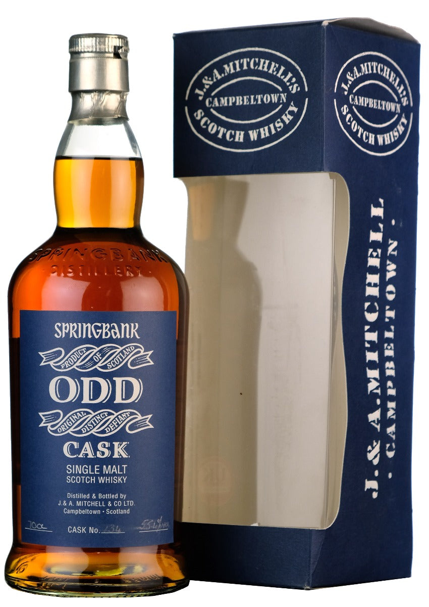 springbank, odd, cask, 1999, 9, year, old, campbeltown, single, malt, scotch, whisky, whiskey