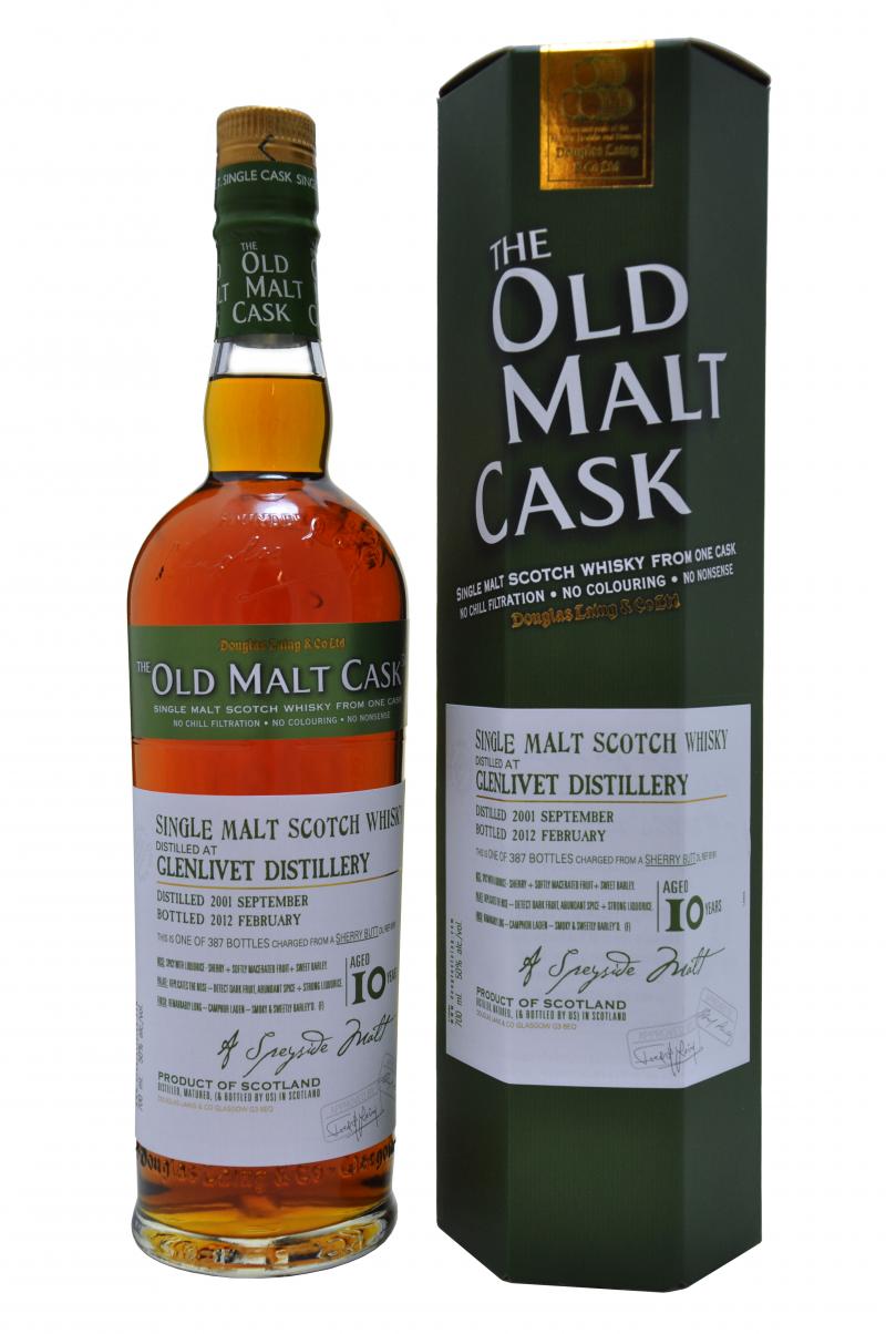 Glenlivet 2001-2012 | 10 Year Old | Old Malt Cask 8191