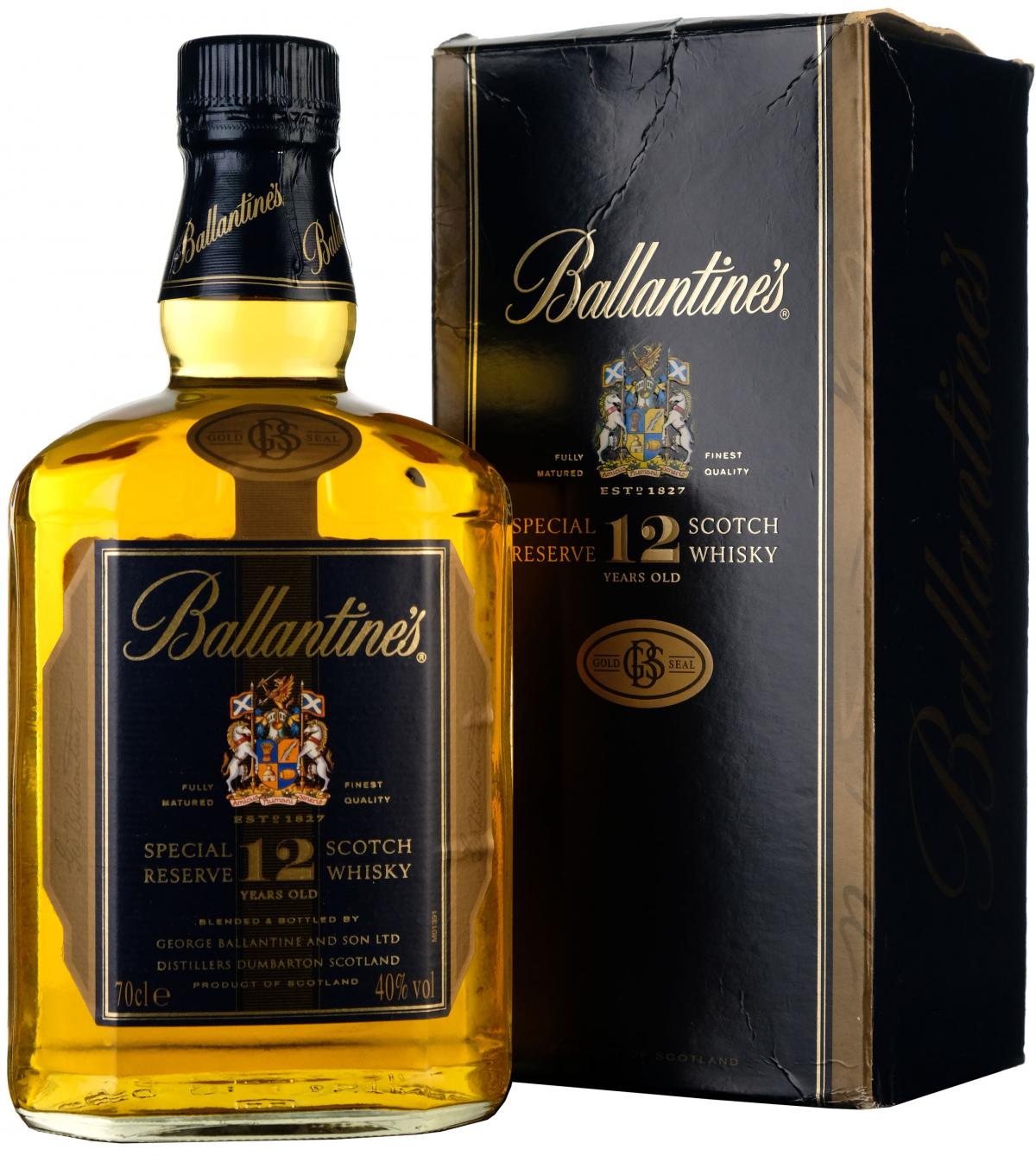 Ballantine's 12 Year Old Special Reserve 2000s