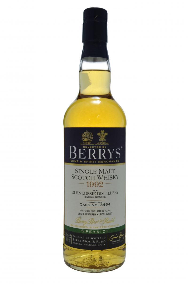 Glenlossie 1992 | 20 Year Old | Berry Bros & Rudd