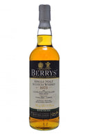glenlivet distilled 1973, 38 year old, bottled 2012 by berry bros and rudd, lowland single malt scotch whisky whiskey