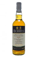 miltonduff distilled 1989, 22 year old, bottled 2012 by berry bros and rudd, lowland single malt scotch whisky whiskey