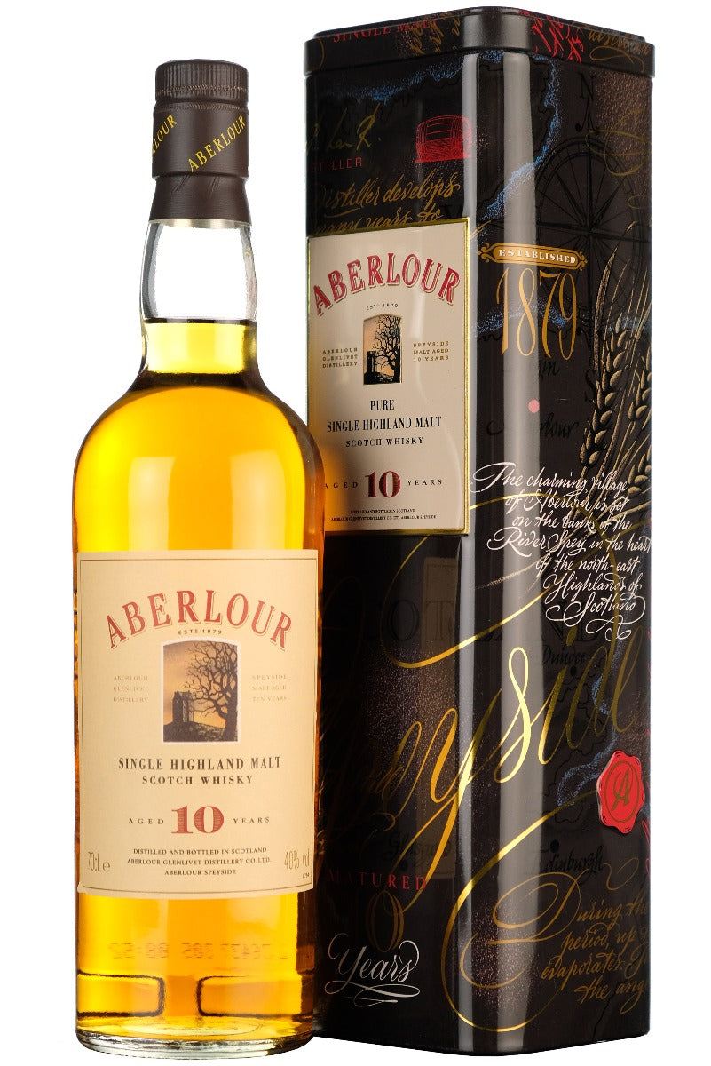 aberlour 10 year old speyside single malt scotch whisky