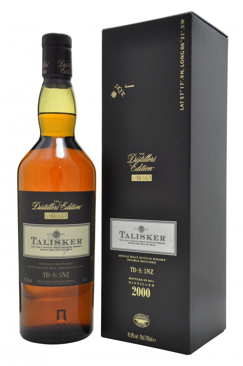 talisker 2000. distillers edition, bottled 2011, single, malt, whisky, whiskey