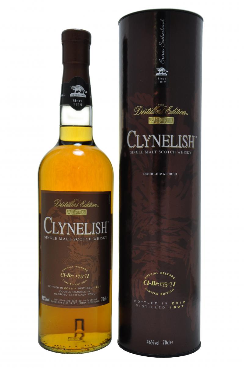 clynelish distilled 1997, bottled 2012, highland single malt scotch whisky whiskey