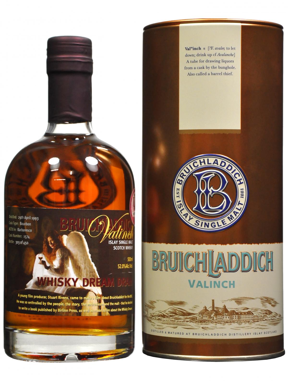 Bruichladdich 1993 | Whisky Dream Dram Valinch