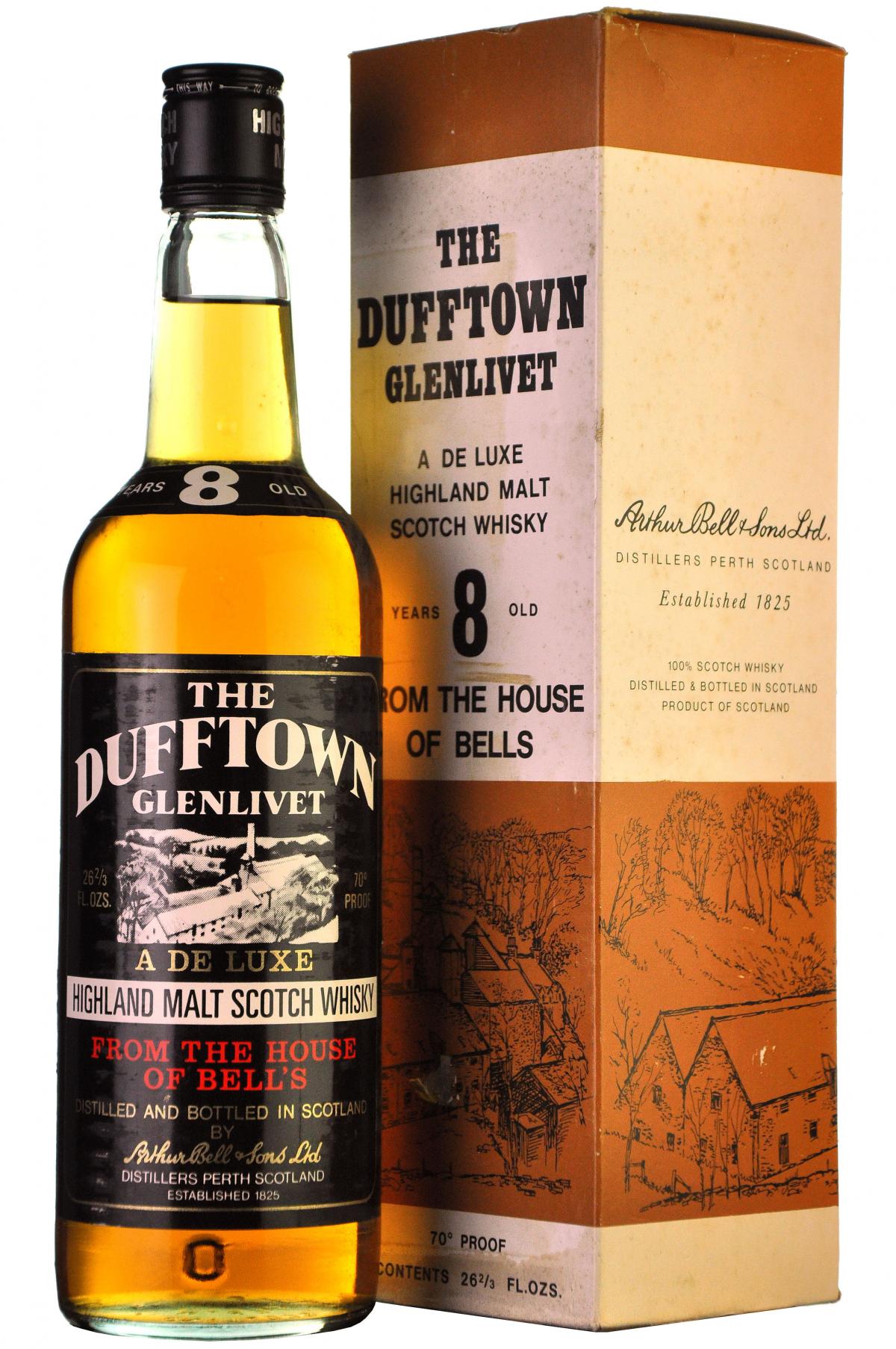 Dufftown-Glenlivet 8 Year Old 1970s