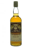 laphroaig distilled 1968, 15 year old bottled by gordon and macphail, connoisseurs choice, islay single malt scotch whisky whiskey