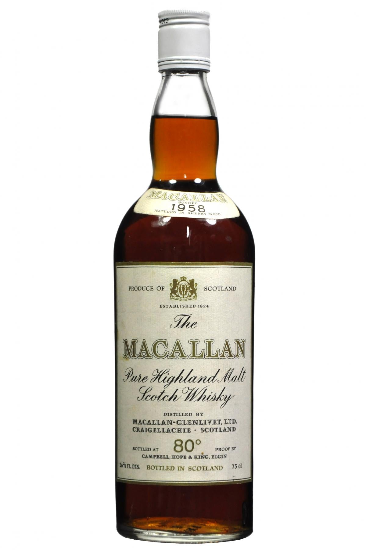 Macallan 1958 | Campbell Hope & King 1970s