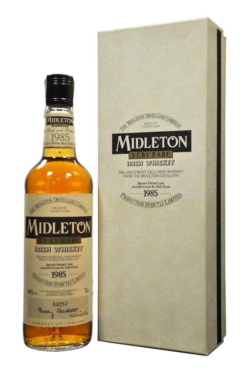 midleton bottled 1985, limited edition irish whisky whiskey