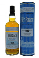 benriach distilled 1983, 30 year old batch 10, speyside single malt scotch whisky whiskey