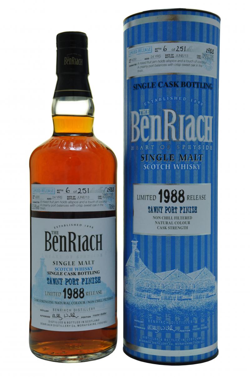 Benriach 1988-2013 | 24 Year Old | Single Cask 4000