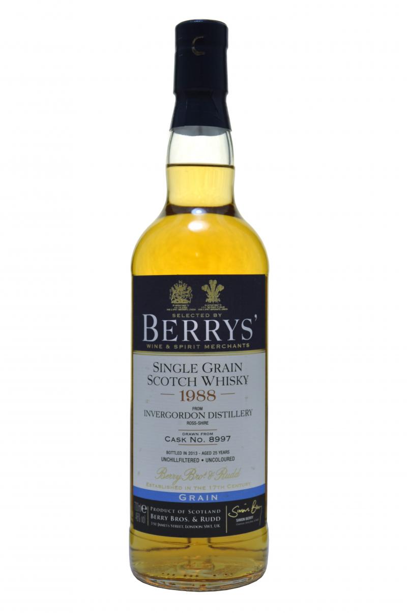 Invergordon 1988 | 25 Year Old | Berry Bros & Rudd