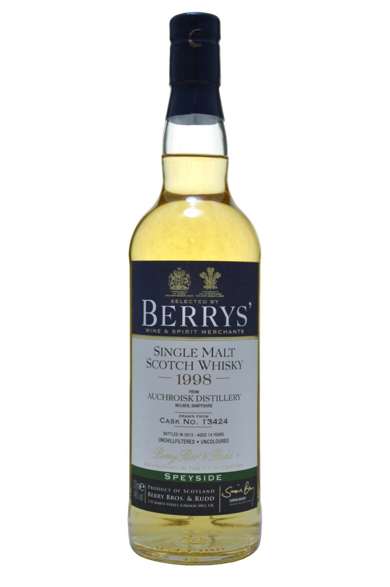 Auchroisk 1998-2013 | 14 Year Old Berry Bros & Rudd Single Cask 13424