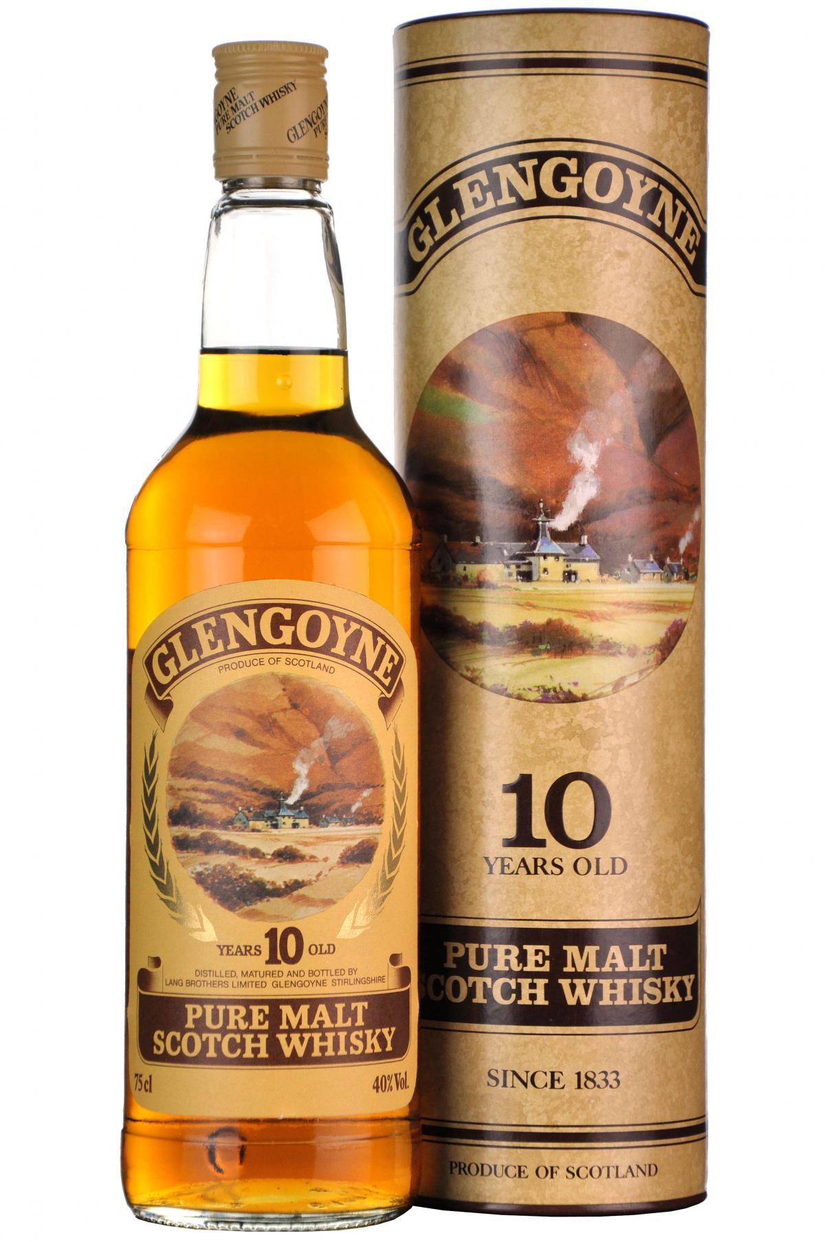 glengoyne, 10, year, old, 75cl, highland, single, malt, scotch, whisky, whiskey