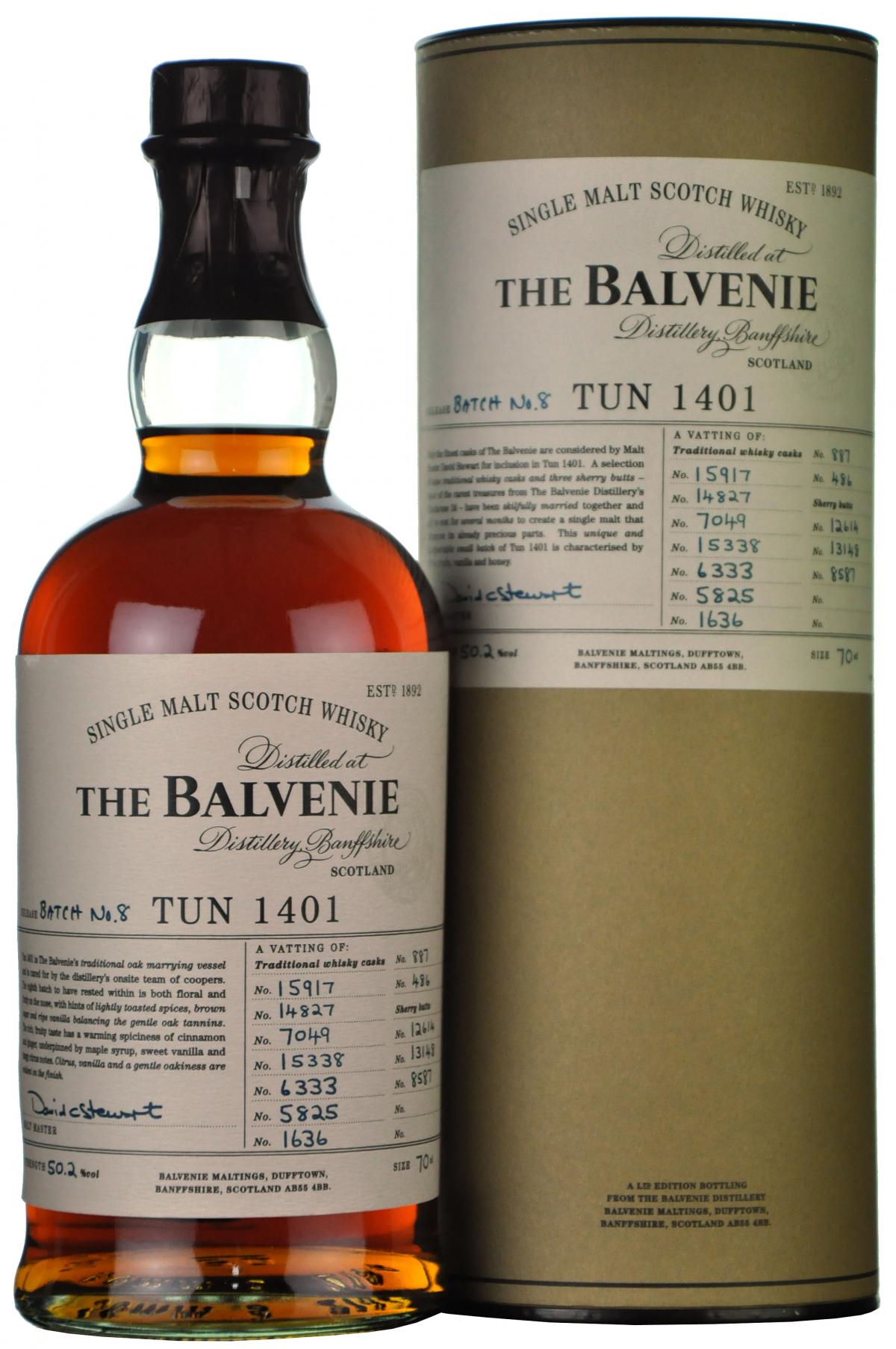 Balvenie Tun 1401 Batch 8