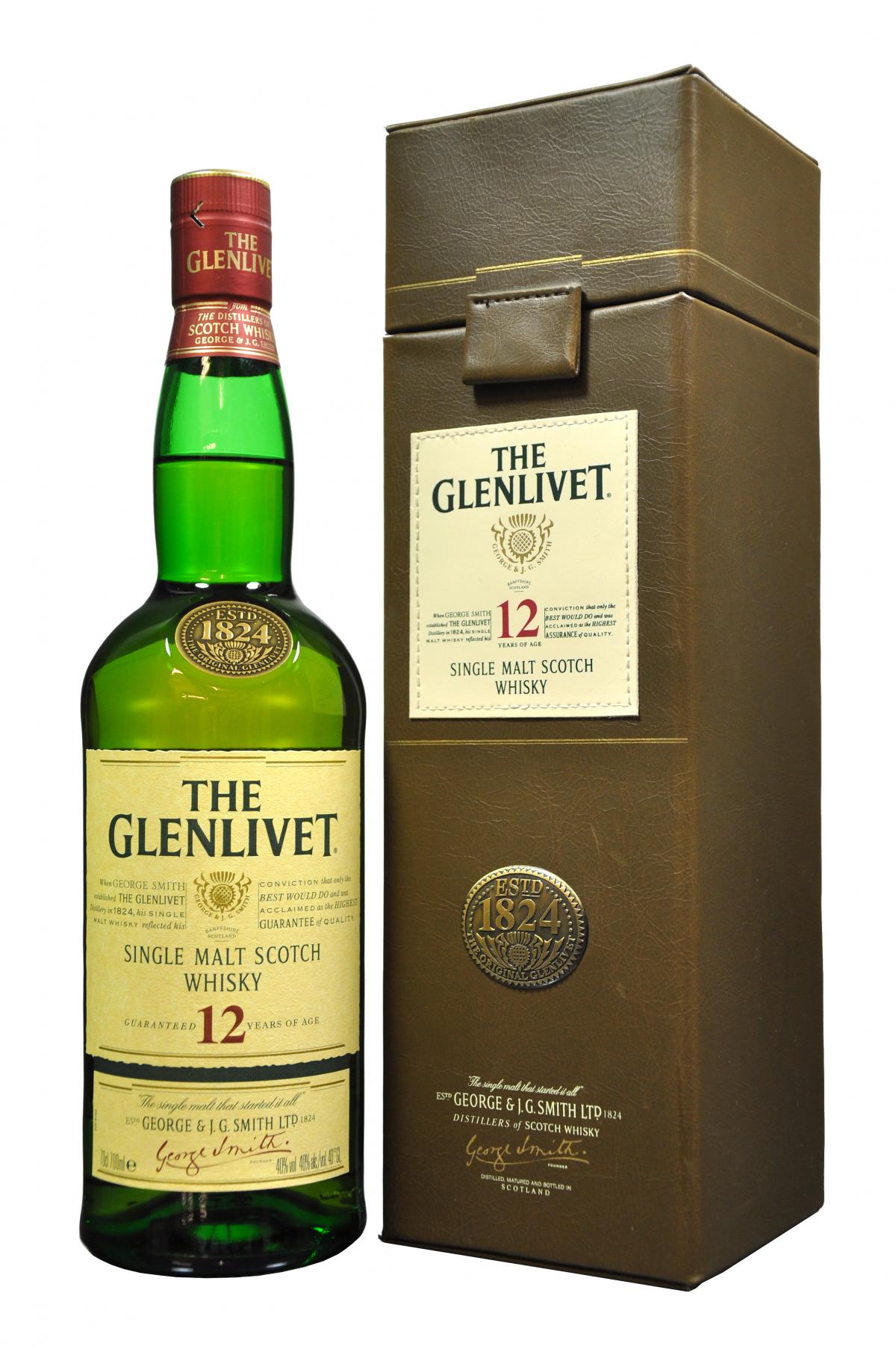 glenlivet, 12, year, old, speyside, single, malt, scotch, whisky, whiskey