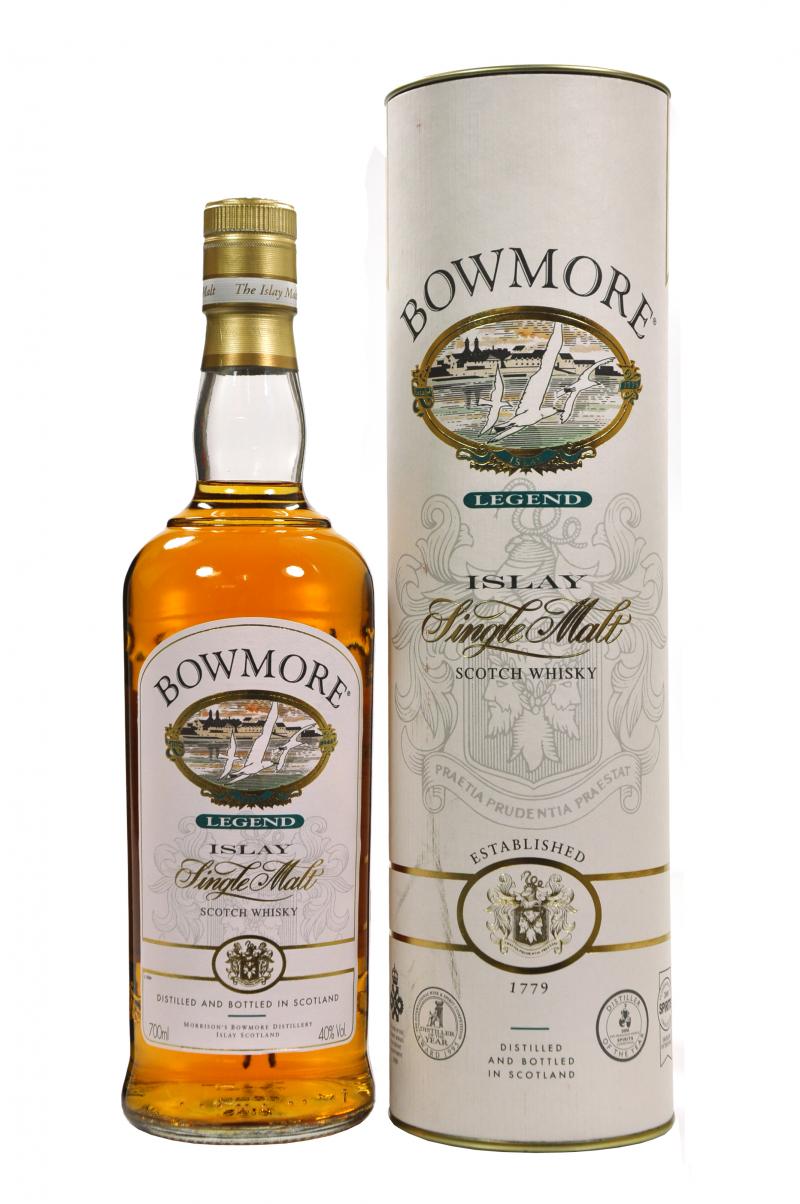 bowmore legend, islay single malt scotch whisky