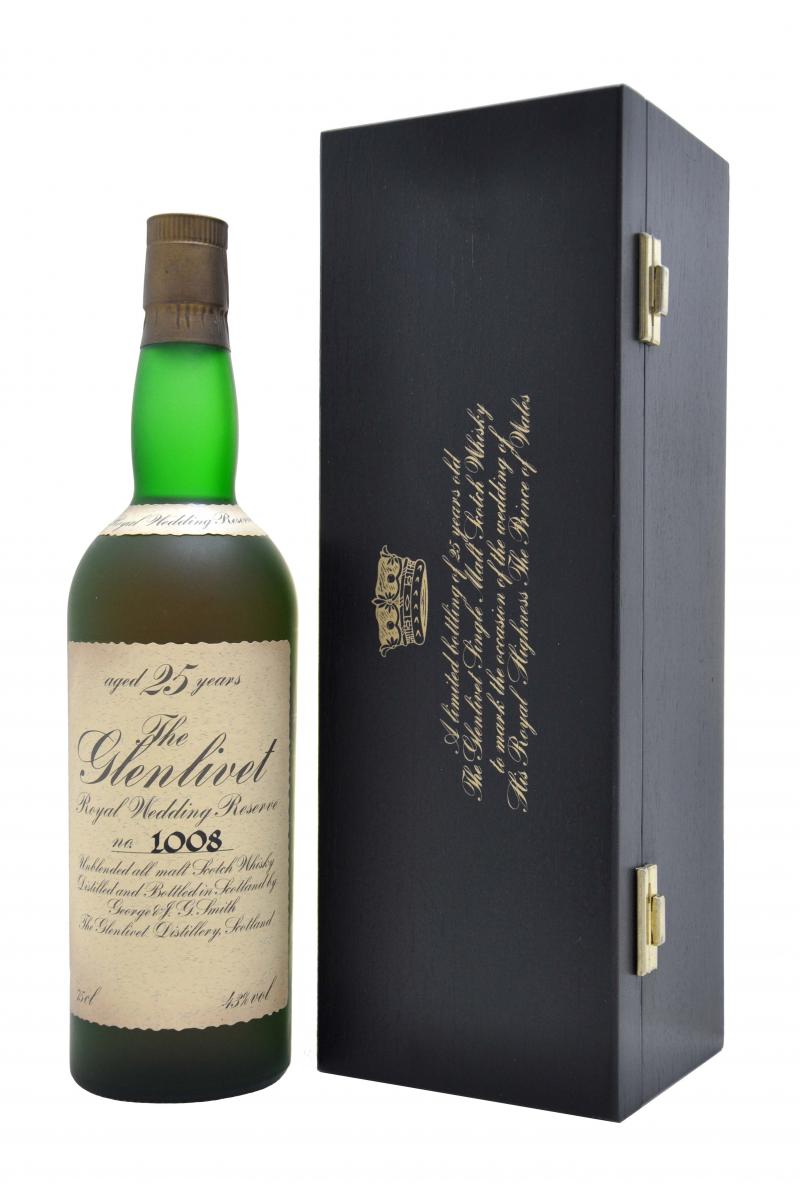 Glenlivet 25 Year Old | Royal Wedding Reserve