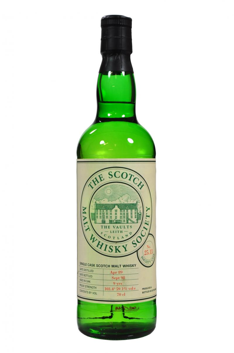 rosebank 1989, 9 year old, scotch malt whisky society 25.13, single malt scotch whisky