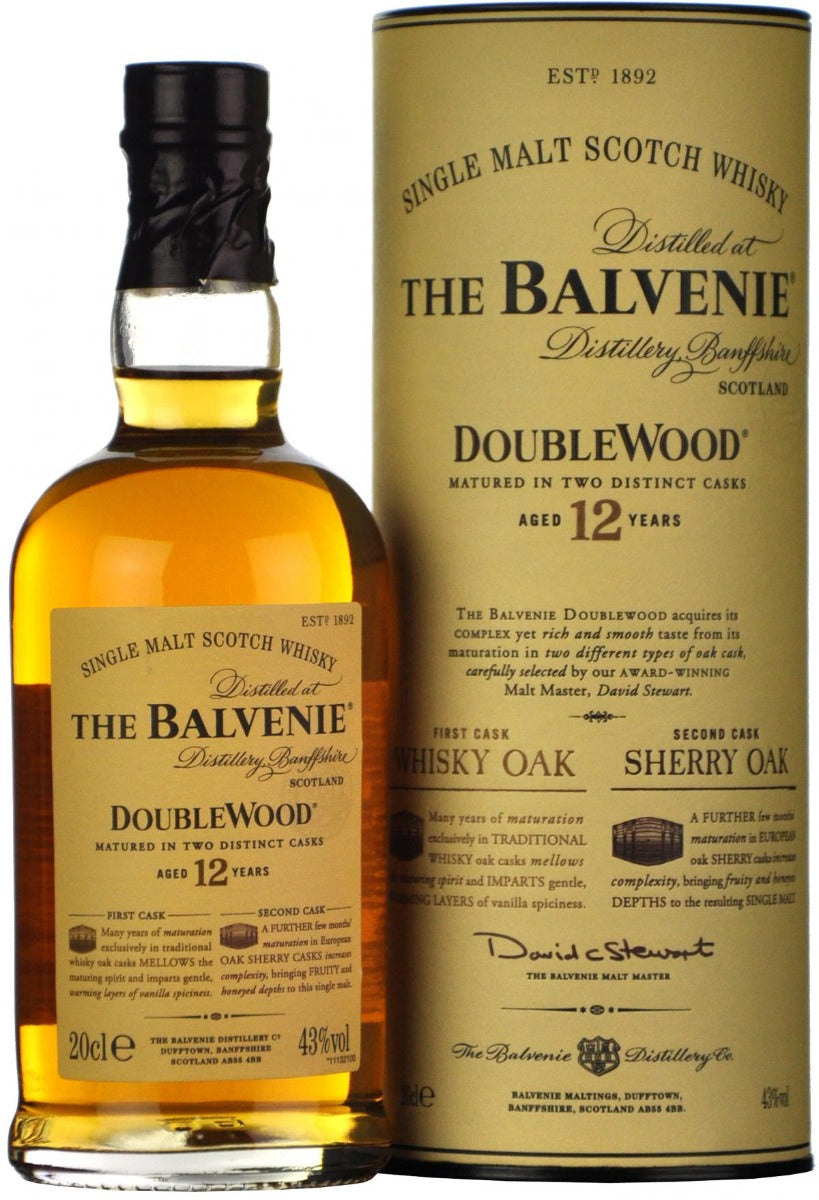 Balvenie 12 Year Old Doublewood 20cl