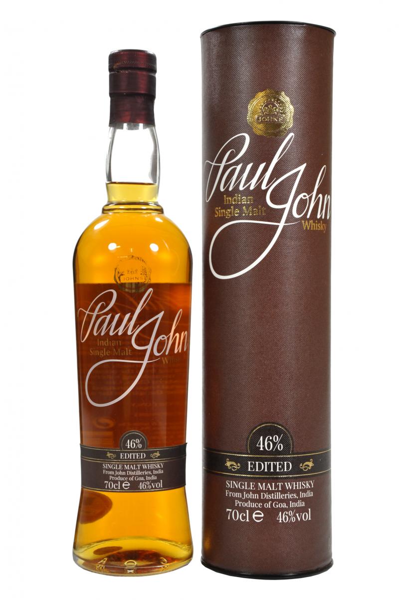 paul john edited indian whisky