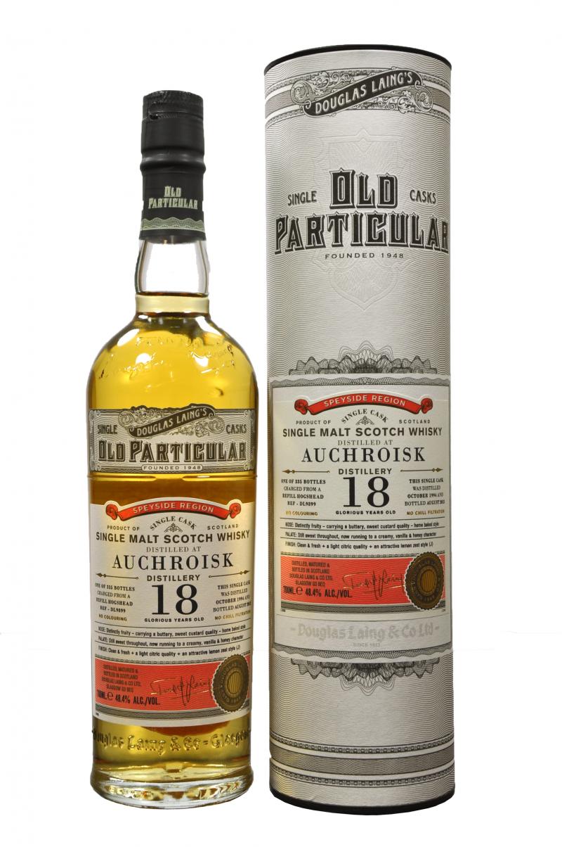 auchroisk 1994, 18 year old, douglas laing old particular DL9899 , single cask single malt scotch whisky