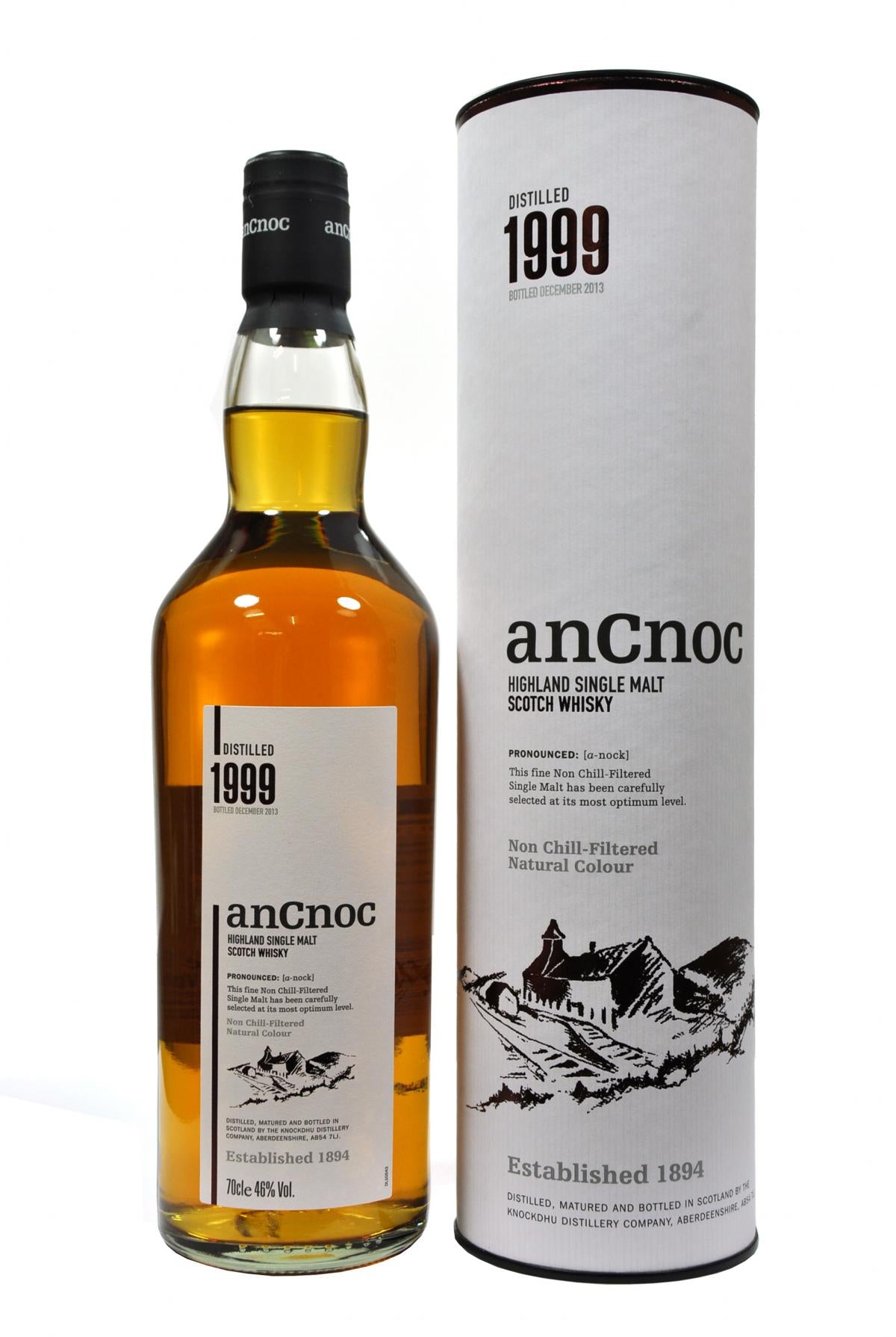 anc cnoc 1999-2013, single malt scotch whisky whiskey