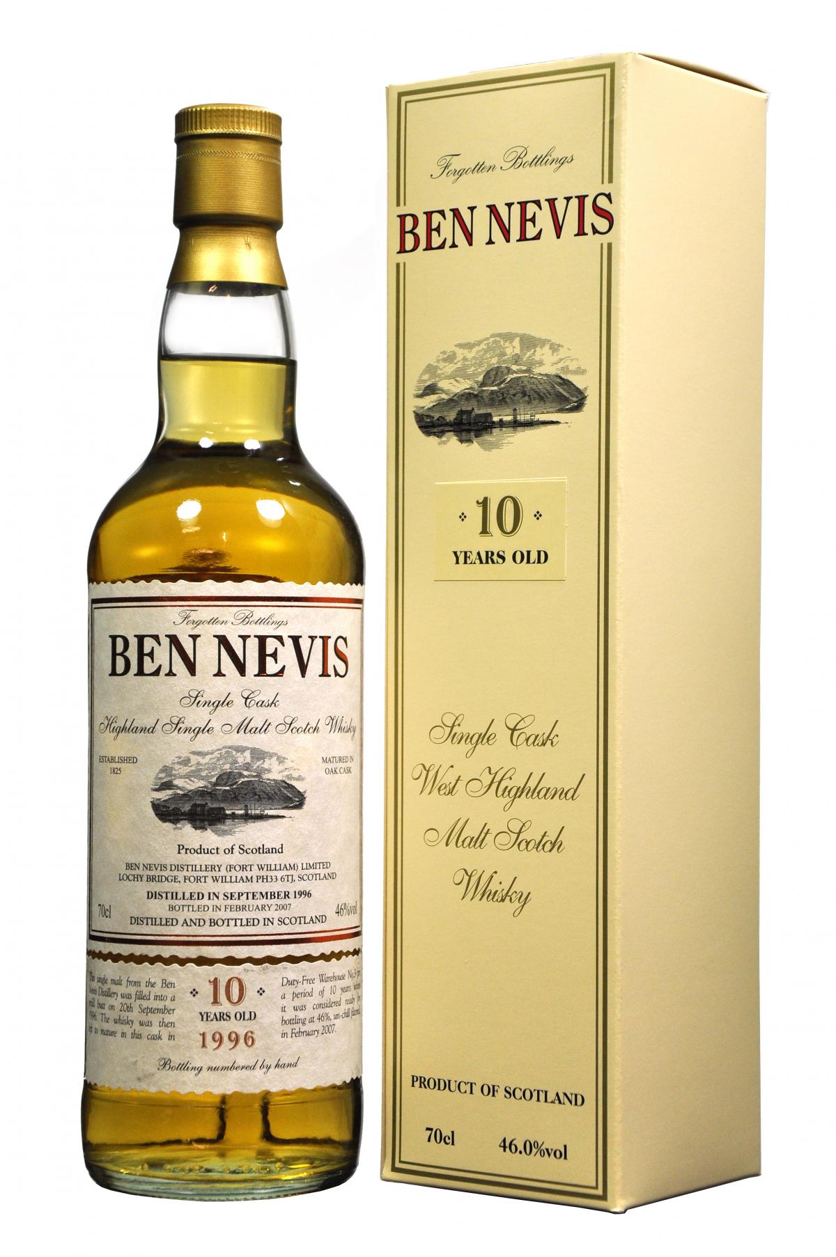 Ben Nevis 1996-2007 The Forgotten Bottling