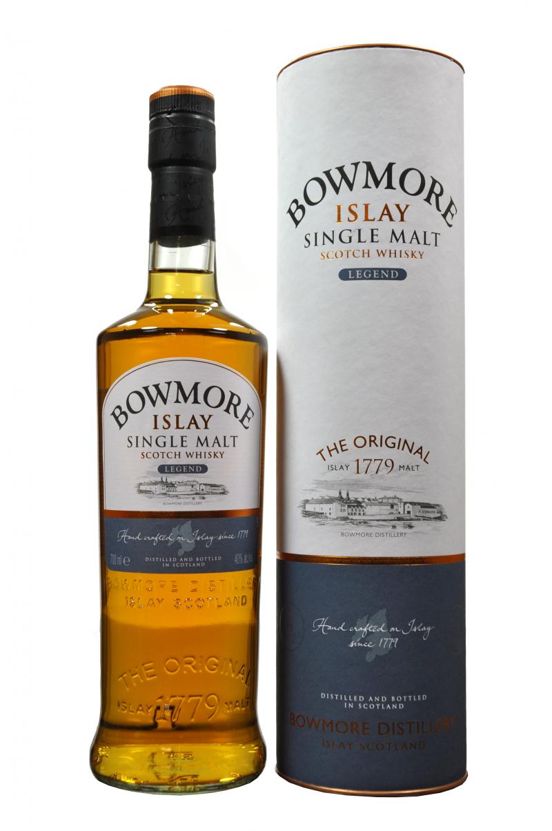 bowmore legend, islay single malt scotch whisky