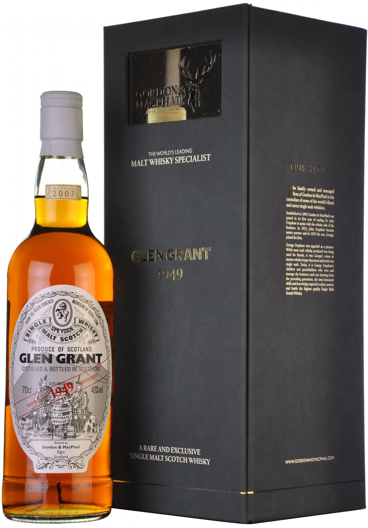 Glen Grant 1949-2007 | 58 Year Old Gordon & MacPhail Casks 3175+3180