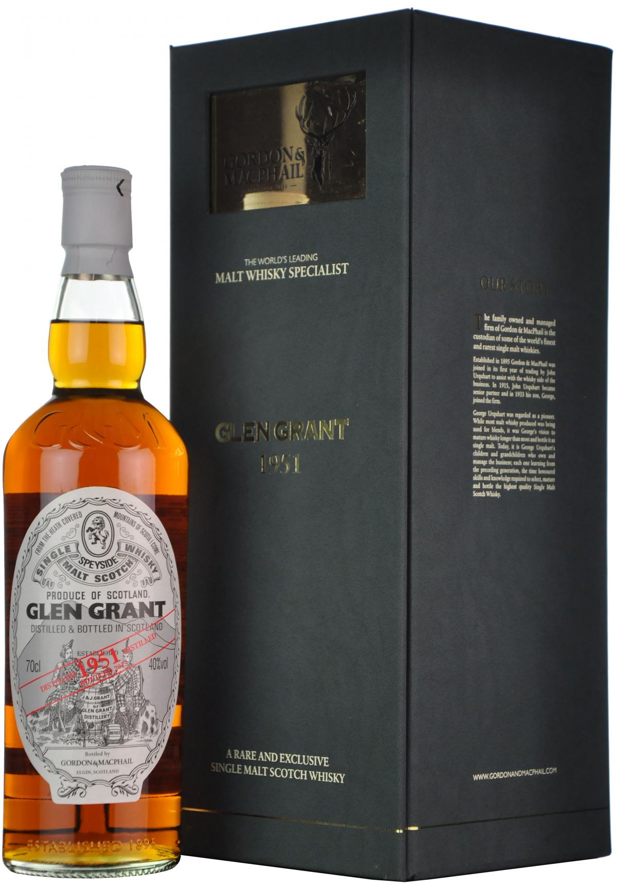 Glen Grant 1951-2013 | 61 Year Old Gordon & MacPhail Casks 3202+2760