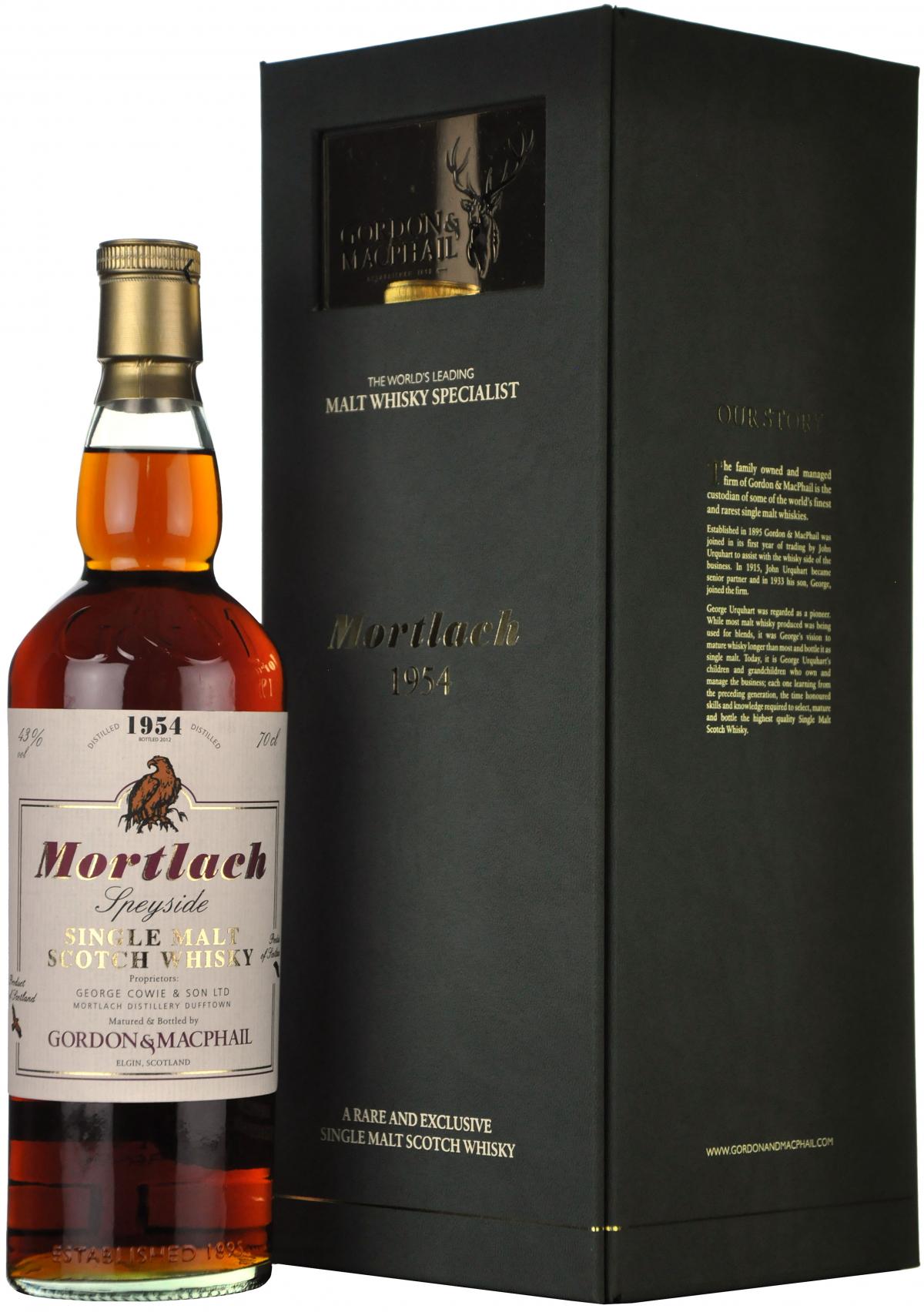 Mortlach 1954-2012 | 58 Year Old Gordon & MacPhail Single Cask 494