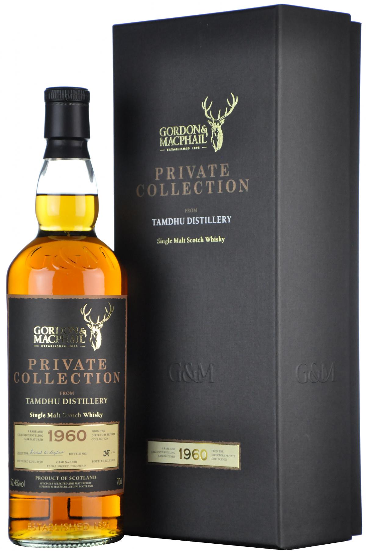 Tamdhu 1960-2013 | 53 Year Old Gordon & MacPhail Private Collection Single Cask 1008