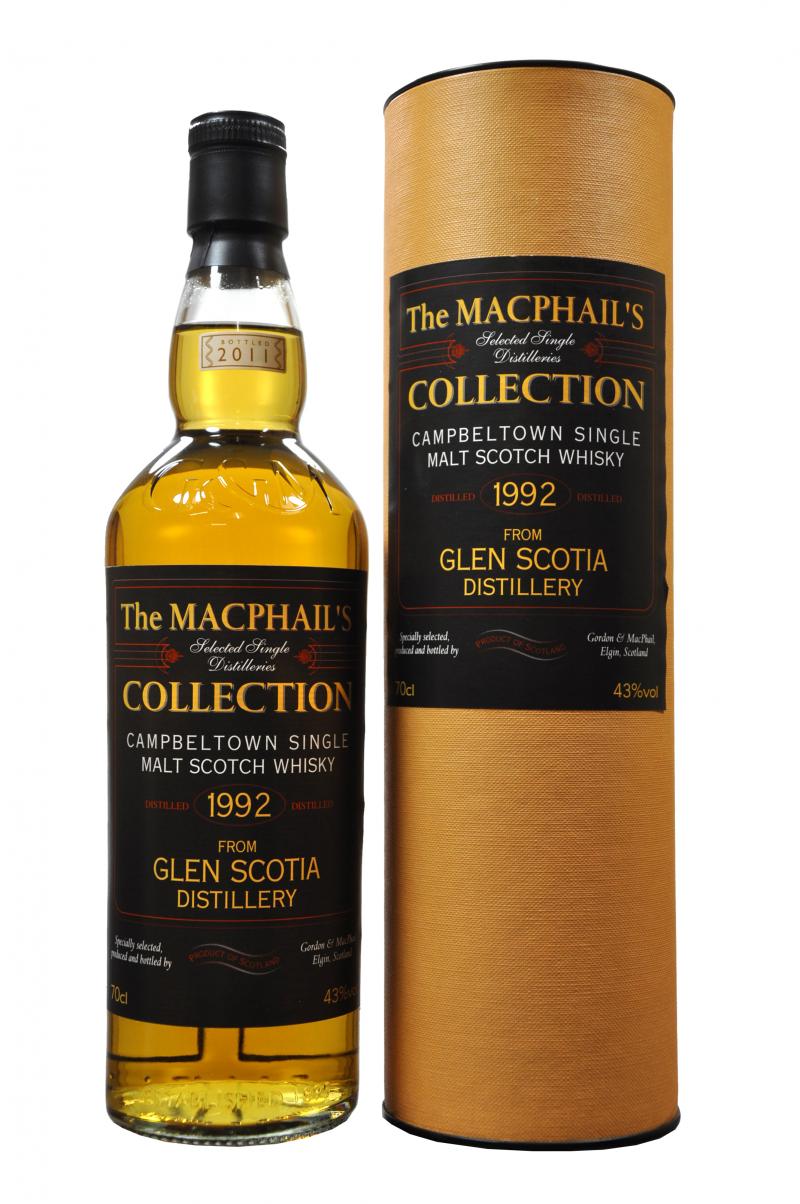 glen scotia 1992-2011, the macphails collection, campbeltown single malt scotch whisky