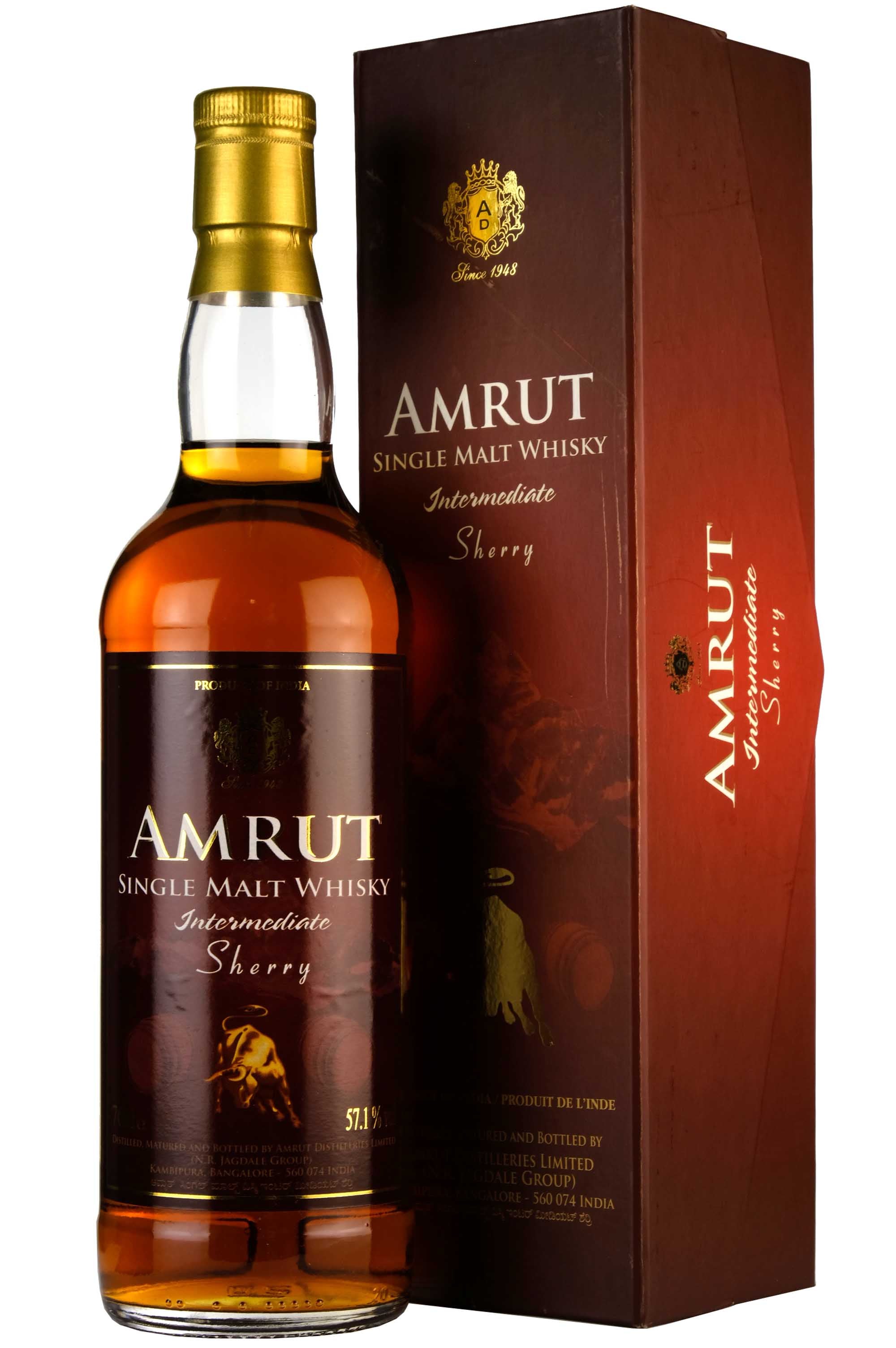 Amrut Intermediate Sherry Batch 6 | Bottled 2012